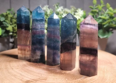 £22.99 • Buy Rainbow Fluorite Natural Crystal Beautiful Bundle