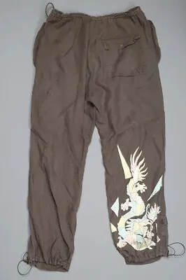 Maharishi Dragon Cargo Trousers Snopants Hemp Embroidery Size Medium • $125.03