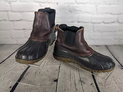 Orvis Brown Wading Boots Slip On Sz M 9 / W 11 Baffin Technology Made In Canada • $35