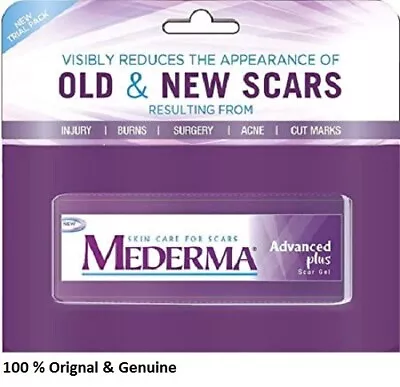 Mederma Advanced Plus Gel For Surgeryburn Scars Old & New Skin Scars 5 Gm. • $9.85