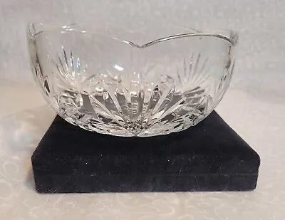 Miller Rogaska Richmond Scalloped  6  Crystal Bowl  Signed • $39