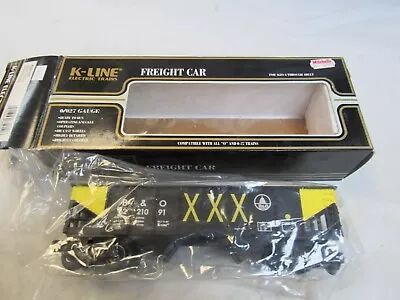 K-line K622-1091 Baltimore & Ohio 2 Bay Ribbed Hopper Pre Owned Nib O Gauge • $29.99