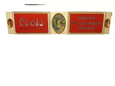 Vintage Late 60s Coor's Beer Electric Light-Up Bar Sign • $205