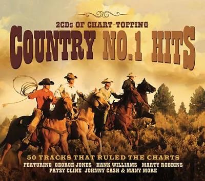 Various Artists : Country No. 1 Hits CD 2 Discs (2017) FREE Shipping Save £s • £2.71