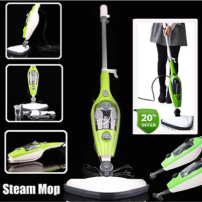 £47.40 • Buy Dayplus Hot Steam Mop 10 In 1 Cleaner Window Floor Carpet Washer Hand Steamer UK