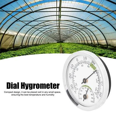 $3.70 • Buy Mini Analog Thermometer Hygrometer Humidity Meter Room NICE Temperature 2023
