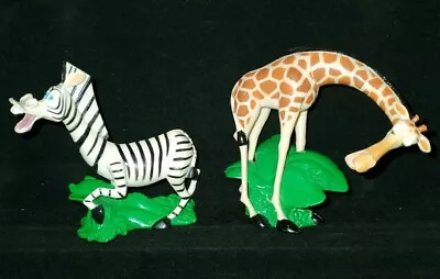 Madagascar Cake Topper Figures Lot Of 2  MARTY MELMAN • $3.99