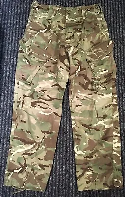 British Army Issue MTP Camo PCS Lightweight Warm Weather Trousers Various Sizes • £24.95