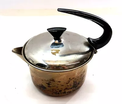 Vintage FARBERWARE Yonkers Teapot Tea Kettle With Handle 1970's Or Older (n9) • $24.99