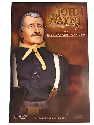 $199.99 • Buy JOHN WAYNE 1:6 Scale Figure From SIDESHOW Collectibles - US CAVALRY OFFICER