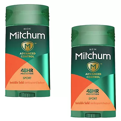 (2 Pack) NEW Mitchum Power Gel Anti-Perspirant Deodorant Sport 2.25 Ounces • $12.69