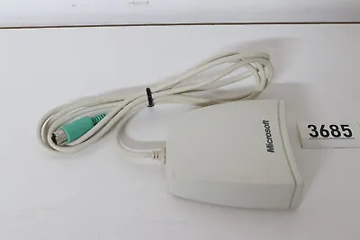 £9.99 • Buy Retro Microsoft Cordless Wheel Mouse Receiver Serial & PS/2 Compatible - 1990s
