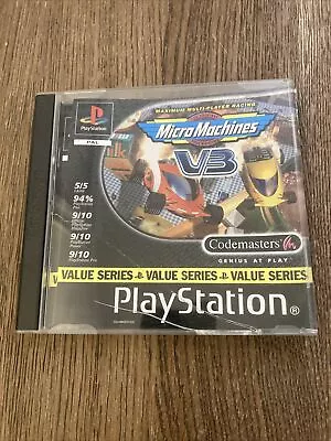 Micro Machines V3 - Sony PlayStation 1 / PS1 - PAL • £7.49