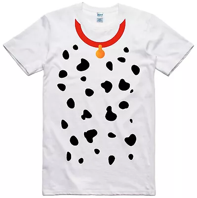 £8.99 • Buy World Book Day Dalmation T Shirt Costume / Halloween Fancy Dress Cotton Tee