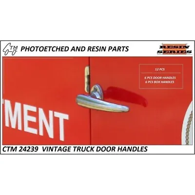 CTM 1/24 1/25 Vintage Style Semi Truck Model Kit Resin Door Handles 12pcs • $8.88