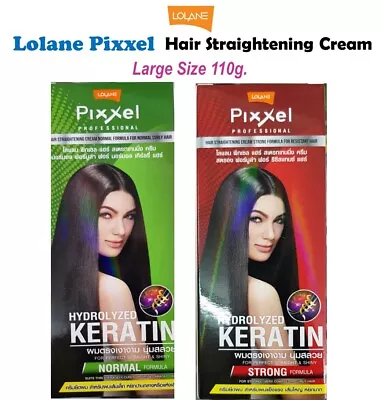 2X LOLANE PIXXEL Permanent Hair Straightening Straightener Cream Large Size 110g • $37