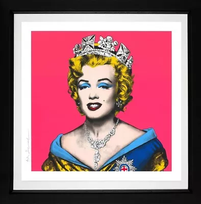 Mr. Brainwash Queen Marilyn Monroe (pink) Limited Edition Print Signed By Artist • £4950