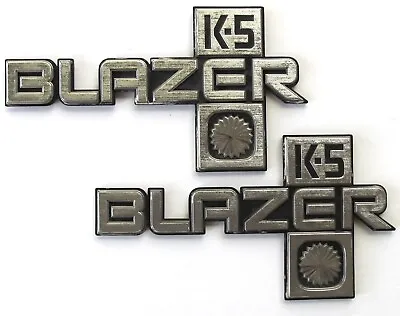 2 Piece 1981-87 Blazer K5 Fender Nameplate Emblems • $59.99