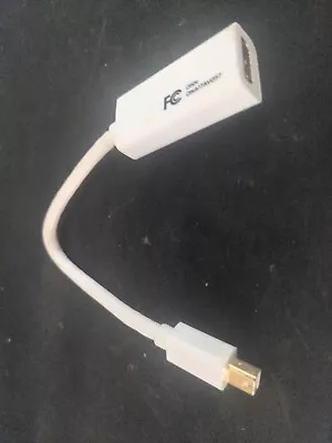 ONN Mini Displayport To HDMI Adapter-White Connects Mini DisplayPort DevicesNew • $7.50