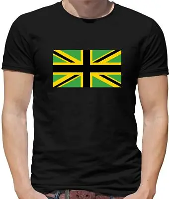 Jamaican Union Jack Mens T-Shirt - Jamaica - Flag - UK • £13.95