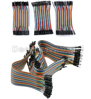 10/20CM Multi Dupont Male To Female Breadboard Jumper Wire For Arduino • $1.11