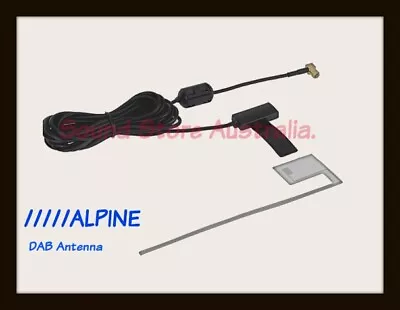 BRAND NEW Alpine DAB Car Radio Antenna KAE-242DA-R Active DAB+ Screen Antenna • $50