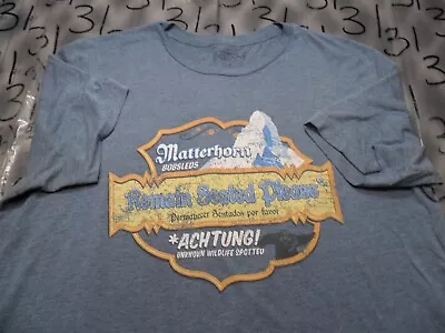 XL Walt Disney Imagineering Exclusive Matterhorn Bobsleds ￼ Shirt • $18.99