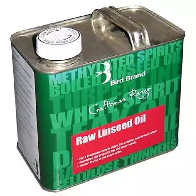 Raw Linseed Oil Nourish Restores Wood Timber Lubricates French Polishing - Matt • £7.39