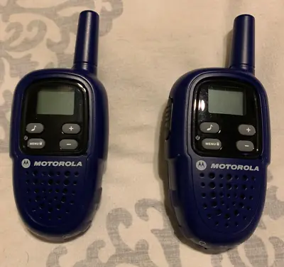 Motorola Talkabout 2 Way Radio Walkie Talkie 22 Channel 10 Mile Range FV300 • $25