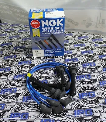 NGK Spark Plug Wire Set For 1992-2000 Honda Civic SOHC D16Z6 & D16Y8 Engines • $69.99