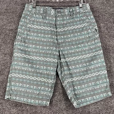 American Rag Mens Size 30 Green Chino Shorts Soft Lightweight 12  Inseam • $15.29