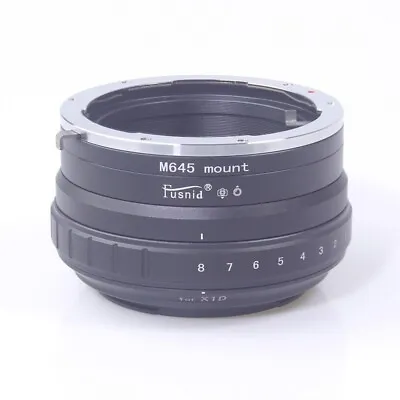 Tilt Lens Adapter For Mamiya M645 645 Mount Lens To For Hasselblad X1D Camera • £107.99