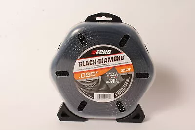 Echo 330095071 .095  Black Diamond Trimmer Line Spool 253' Square Twisted • $29.53