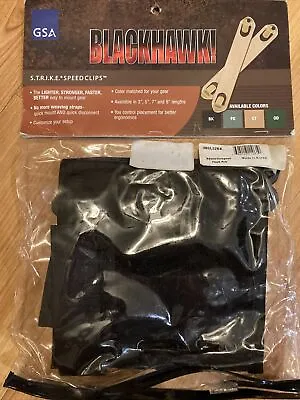 BlackHawk 38CL46BK Black S.T.R.I.K.E. Medium Utility Pouch W/ Speed Clips MOLLE • $10