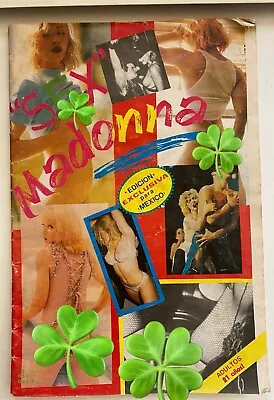 Vintage Magazine 1992 Photographs From Madonna’s Tabletop Book • $100