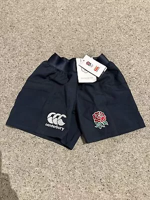 England Rugby Shorts  (Size 26 ) Canterbury Training Shorts - New • £16