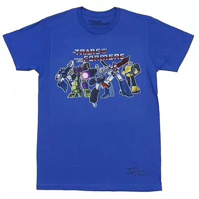 Transformers Classic Lineup Optimus Megatron Adult T-Shirt • $21.95