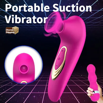 $36.95 • Buy Sucking Clitoral Vibrator Oral Clit Sucker G-Spot Nipple Massager Female Sex Toy