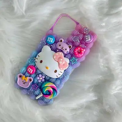 $45 • Buy Hello Kitty Style Phone Case Decoden IPhone 11,12,13,14