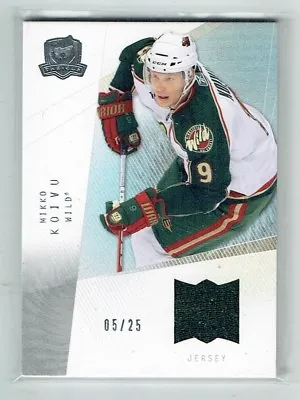 09-10 UD Upper Deck The Cup  Mikko Koivu  /25  Jersey • $39.99