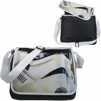 £10.49 • Buy Kids Boys Star Wars Stormtrooper Childrens Messenger Courier Laptop School Bag