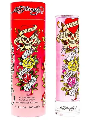 Ed Hardy Women Eau De Parfum 100ml Spray For Her NEW & FREE POSTAGE • £25.49