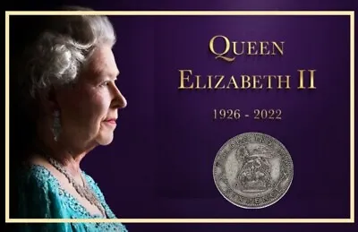 £14.99 • Buy Queen Elizabeth II Commemorative Souvenir - 1926 To 2022 - 1926 Sixpence Coin