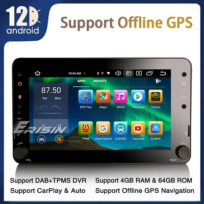 7  8-Core DAB+ CarPlay Android 12 Car Stereo GPS For Alfa Romeo Spider 159 Brera • £228.32