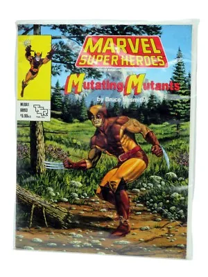 TSR Mutating Mutants Adventure Module - Marvel Super Heroes MLBA1 6893 • $29.99