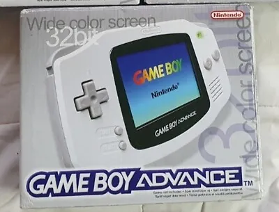 White Nintendo Gameboy Advance Boxed • £85