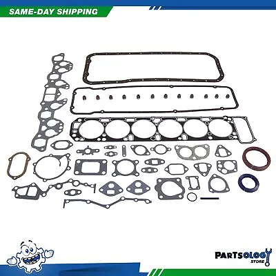 DNJ FGS6088 Graphite Full Gasket Set For 81-83 Nissan 280ZX 2.8L L6 SOHC 12v • $70.54