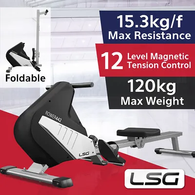 Lifespan Fitness LSG Magnetic Rowing Machine #Exercise Rower 12 Level Tension • $343.64