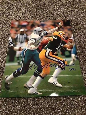 Ed Too Tall Jones  Signed Autographed Dallas Cowboys 8X10 Photo W/COA • $9.99