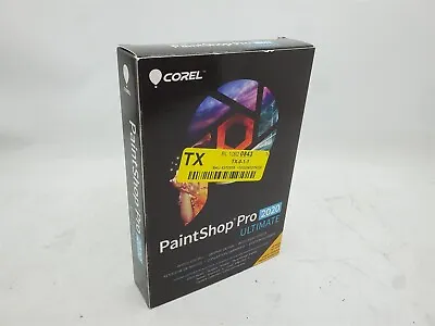 Corel PaintShop Pro Ultimate 2020 DVD Photo Editing & Graphic Design Software • $19.99
